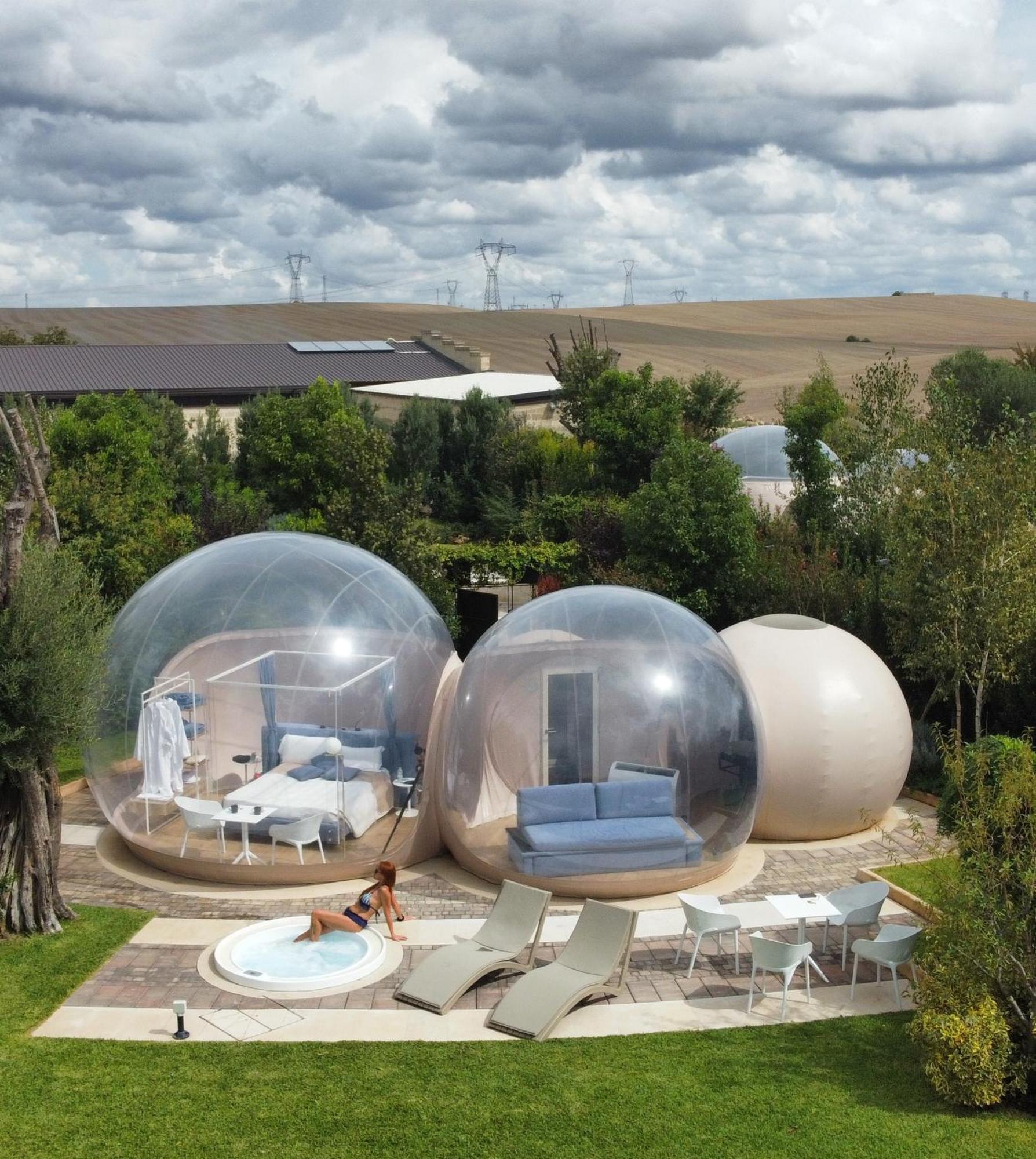 Tenuta Danesi - Camere - Appartamenti - Bubble Room Matera Ngoại thất bức ảnh